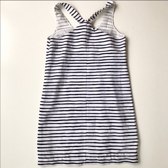 MOVING SALE!! J.Crew Marlie Striped Dress Size 00 - Picture 2 of 4